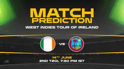 IRE vs WI Today Match Prediction – Who Will Win 2nd T20I